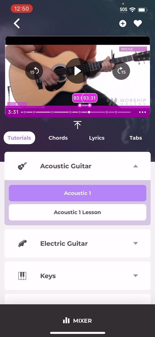 Tutorial video looping walkthrough preview